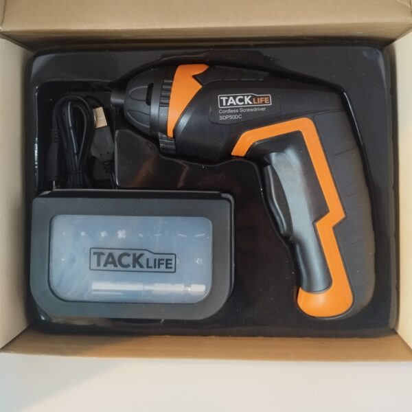 Destornillador eléctrico tackLife