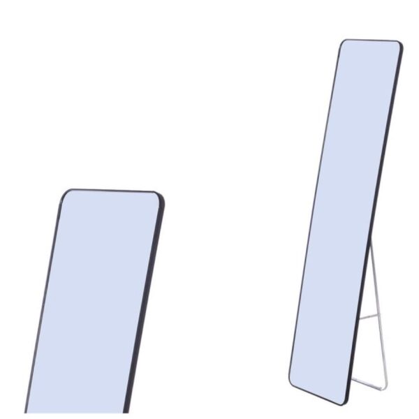 ESPEJO RECTANGULAR SOPORTE NEGRO